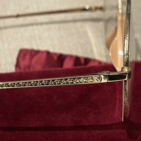 SOLD BNWT Ladies Gucci Eyeglasses Aviator-style- - Picture 9 of 16